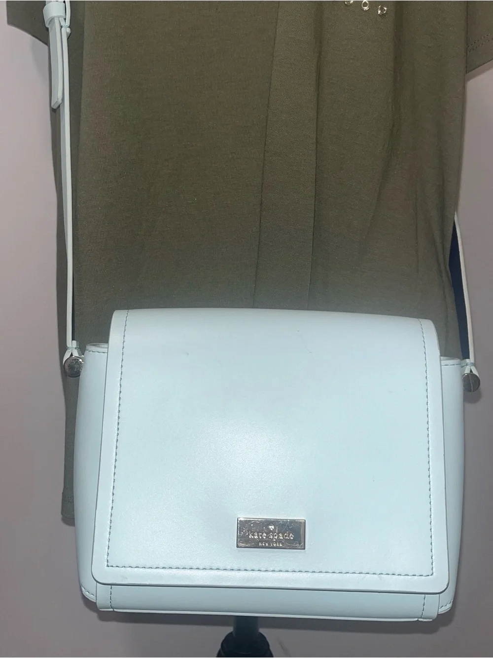 Kate Spade Putnam Drive Caressa Crossbody in Light Blue